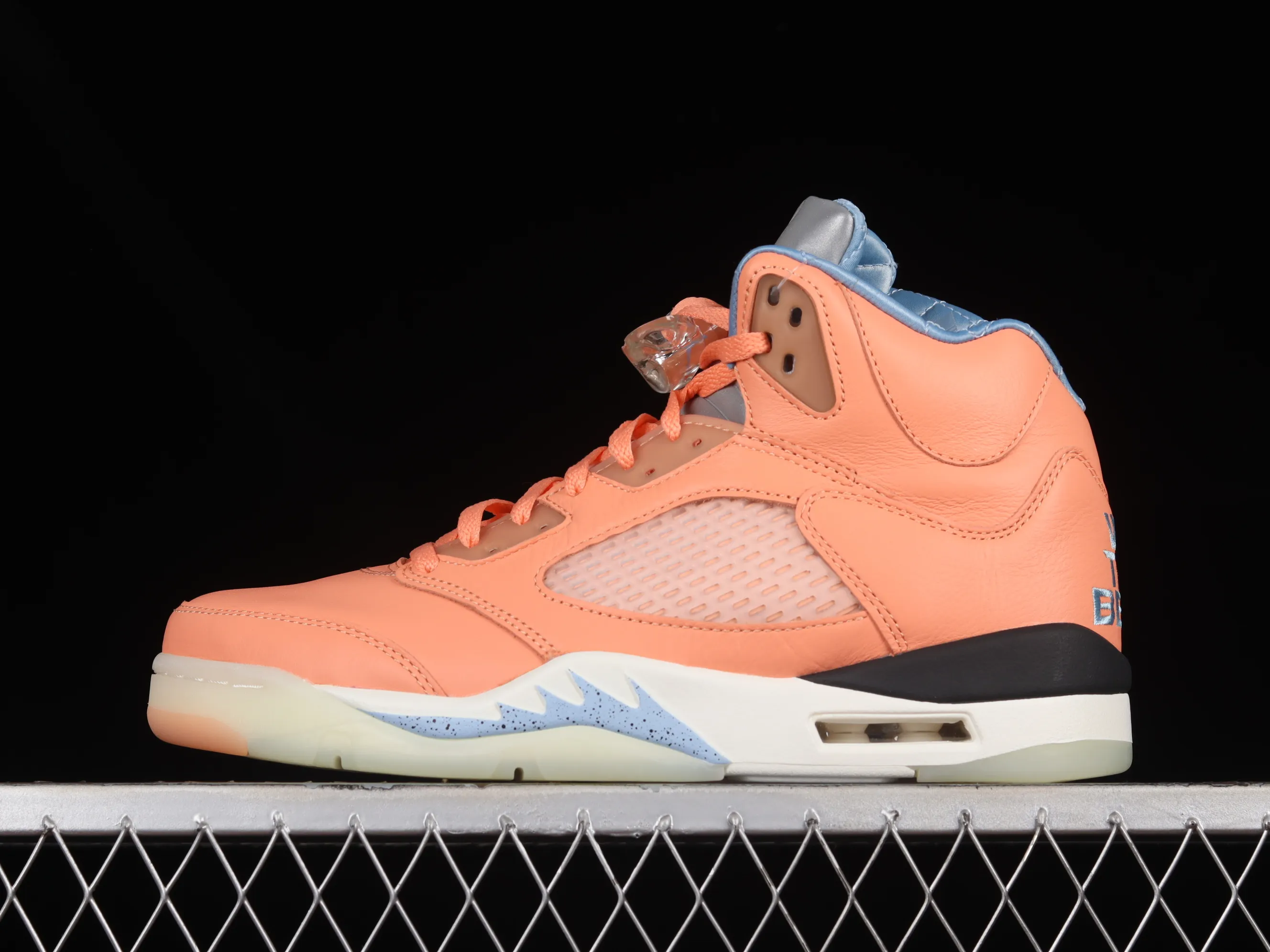 All categories Air Jordan Jordan series basketball shoes Air Jordan 5 pure original version DJ Khaled x Air Jordan 5 We The Best "Crimson Bliss" AJ5 Joe 5 joint model DV4982-641